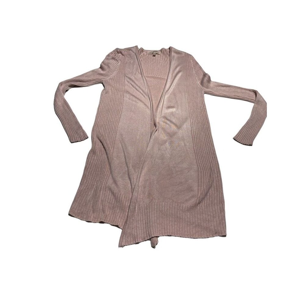 Philosophy Long Cardigan Pink Size Medium - Picture 7 of 7